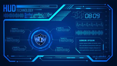 Siber devre gelecekteki teknoloji kavramı