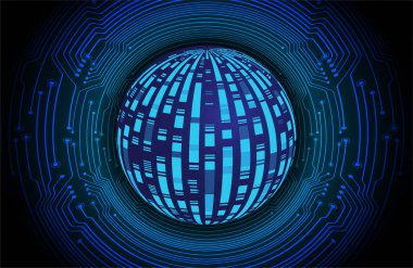 Siber devre gelecekteki teknoloji kavramı