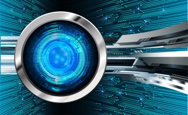 Siber devre gelecekteki teknoloji kavramı