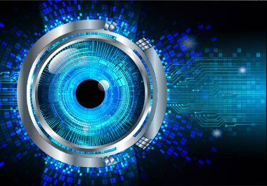 Siber devre gelecekteki teknoloji kavramı