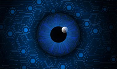 Siber devre gelecekteki teknoloji kavramı