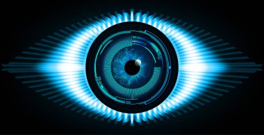 Siber devre gelecekteki teknoloji kavramı