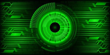 Siber devre gelecekteki teknoloji kavramı