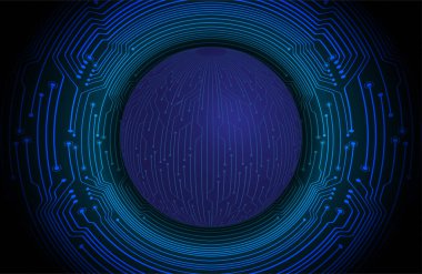 Siber devre gelecekteki teknoloji kavramı