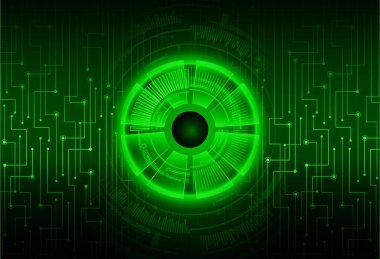 Siber devre gelecekteki teknoloji kavramı