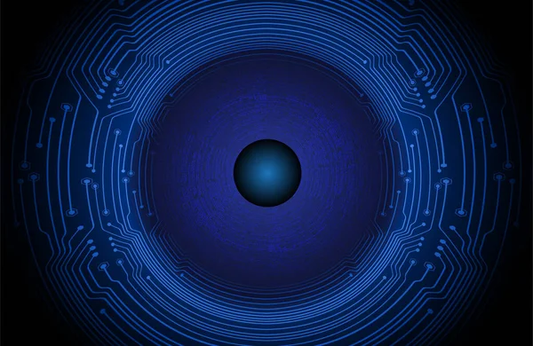 Vector Abstracte Achtergrond Met Blauwe Cirkel — Stockvector