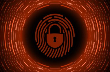 Siber devre gelecekteki teknoloji kavramı