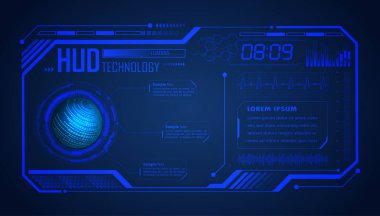 Siber devre gelecekteki teknoloji kavramı