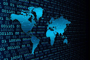 Siber devre gelecekteki teknoloji kavramı