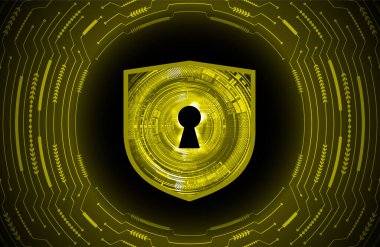 Siber devre gelecekteki teknoloji kavramı