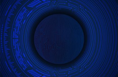 Siber devre gelecekteki teknoloji kavramı