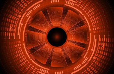 Siber devre gelecekteki teknoloji kavramı