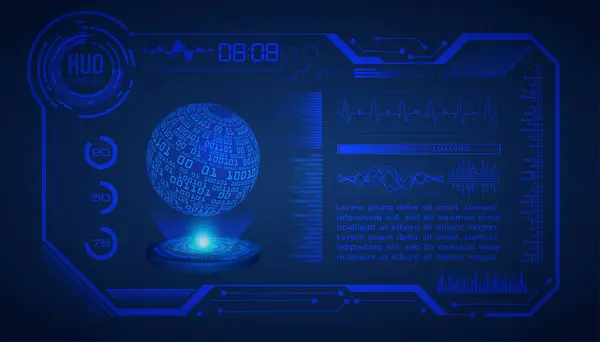 Cyber Schaltung Zukunft Technologie Konzept Hintergrund — Stockvektor