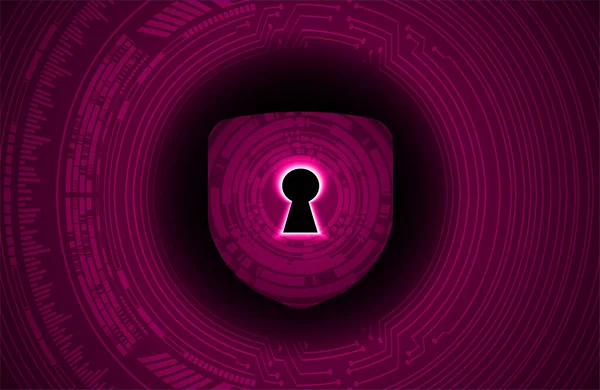 Κλειδί Κλειδαρότρυπα Ροζ Φόντο — Διανυσματικό Αρχείο