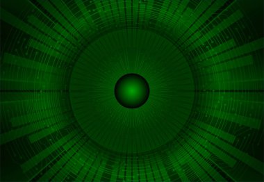 Siber devre gelecekteki teknoloji kavramı