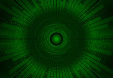 Siber devre gelecekteki teknoloji kavramı