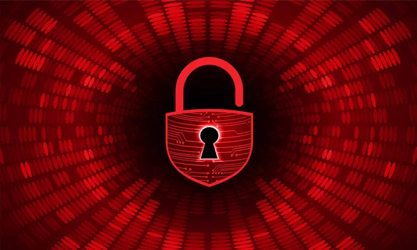 Koncepce Ochrany Dat Kybernetické Bezpečnosti Soukromí — Stockový vektor