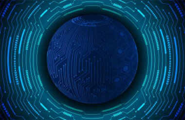 dijital teknoloji arka planı, soyut arkaplan, vektör illüstrasyonu