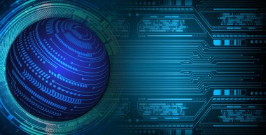 Siber devre gelecekteki teknoloji kavramı