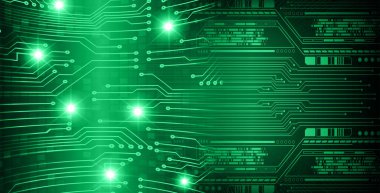 Siber devre gelecekteki teknoloji kavramı