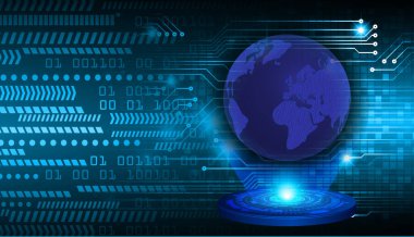 Hud vektör arayüzü. teknoloji kavramı arka planı