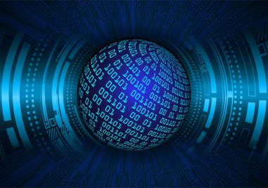 Siber güvenlik ve gelecekteki teknoloji kavramı