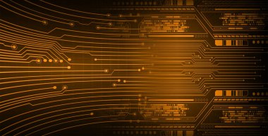 Siber güvenlik ve gelecekteki teknoloji kavramı