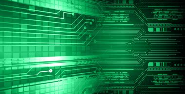 Siber güvenlik ve gelecekteki teknoloji kavramı