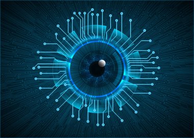 Siber güvenlik ve gelecekteki teknoloji kavramı