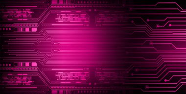 Siber güvenlik ve gelecekteki teknoloji kavramı