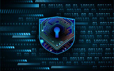 Dijital siber güvenlik teknolojisi kavramı