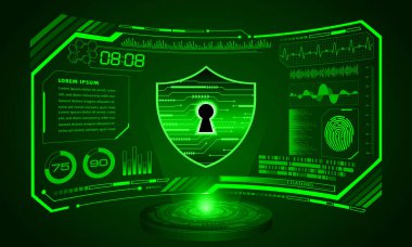 dijital teknoloji arka planı, soyut arkaplan, vektör illüstrasyonu