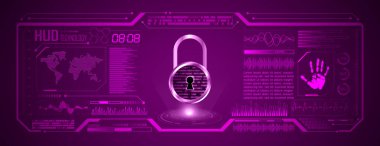 dijital teknoloji arka planı, soyut arkaplan, vektör illüstrasyonu