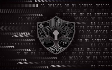 Arkaplanda dijital bir tabelanın dijital illüstrasyonu