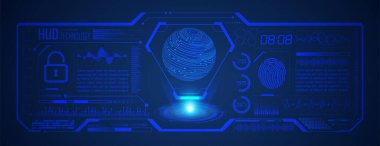 Siber güvenlik ve gelecekteki teknoloji kavramı