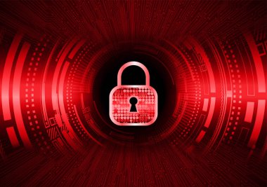 Siber güvenlik ve gelecekteki teknoloji kavramı