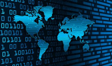 Siber güvenlik ve gelecekteki teknoloji kavramı