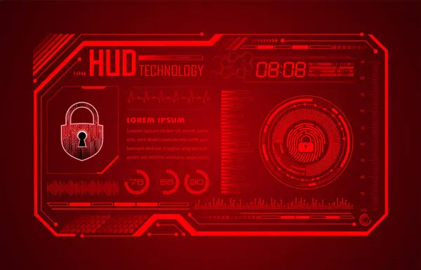 Futuristic Hud Interface Vector Illustration Stock Vector by ©titima157 ...