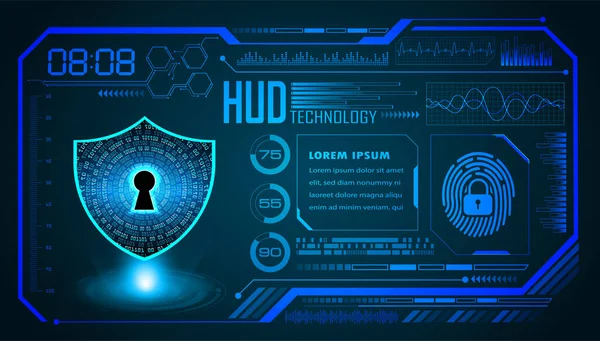 Conceptul Tehnologie Protecție Datelor Securitate Cibernetică Ilustrații Pentru Internetul Afaceri — Vector de stoc