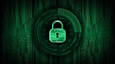 Siber devre gelecekteki teknoloji kavramı 