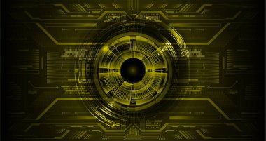 Siber devre gelecekteki teknoloji kavramı