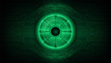 Siber devre gelecekteki teknoloji kavramı