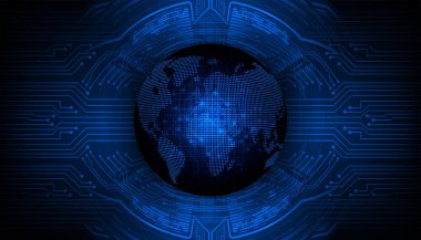 soyut teknoloji arkaplanı, vektör illüstrasyonu