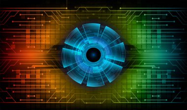 soyut arkaplan, fütürist teknoloji kavramı.