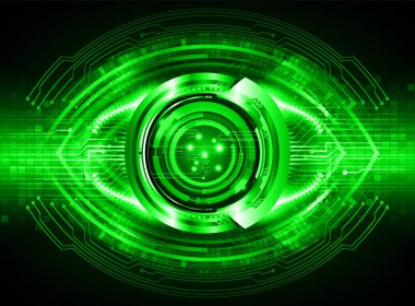 soyut arkaplan, fütürist teknoloji kavramı.