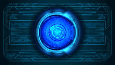 soyut arkaplan, fütürist teknoloji kavramı.