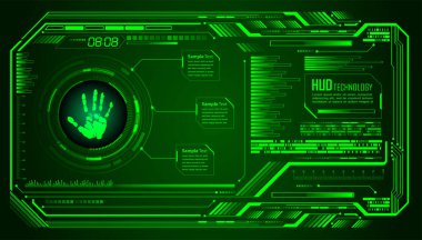 Siber güvenlik veri arkaplanı. teknoloji, koruma, gizlilik kavramı