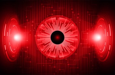 Siber devre gelecekteki teknoloji kavramı