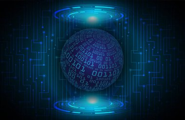 dijital teknoloji arka planı, soyut devre kartı, vektör illüstrasyonu