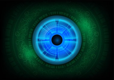 Siber devre gelecekteki teknoloji kavramı